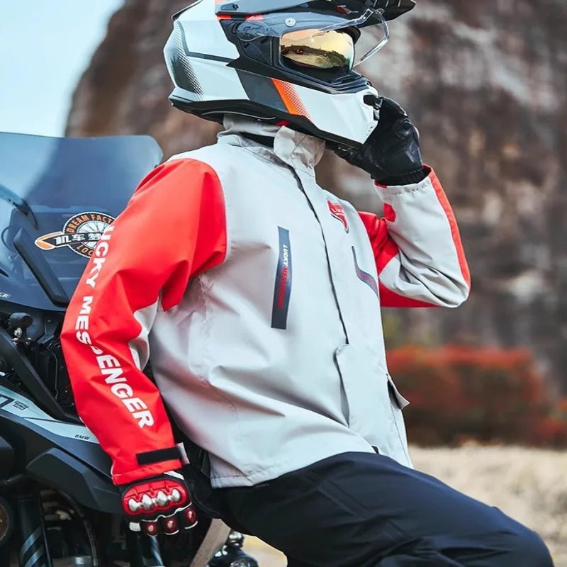 Tenue de Pluie Moto Lucky™ | Conçu pour les Aventuriers de la Route - LE PRATIQUE DU MOTARD