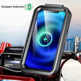 Support téléphone moto induction étanche - LE PRATIQUE DU MOTARD