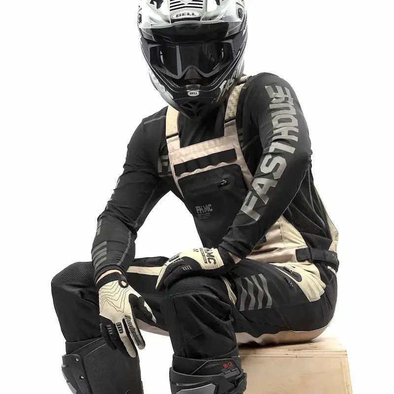 Tenue de motocross - Beige - LE PRATIQUE DU MOTARD