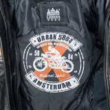 Blouson cuir moto rétro chic pour femme | LEGENDARY 58™ - LE PRATIQUE DU MOTARD