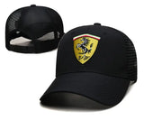 Casquette Ferrari - Noir - LE PRATIQUE DU MOTARD