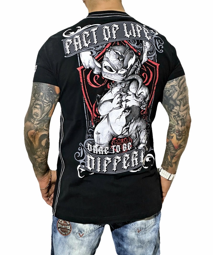 T-shirt Fact of Life Different - LE PRATIQUE DU MOTARD