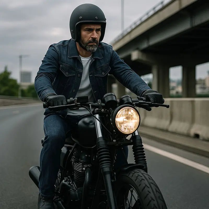 Jeans moto homme STRETCH - Armalith KEVLAR Legendary – AA – Dirty blue - LE PRATIQUE DU MOTARD