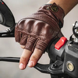 Mitaines Moto Cuir "Liberty Air" – Peau de Mouton & Coques Invisibles - LE PRATIQUE DU MOTARD