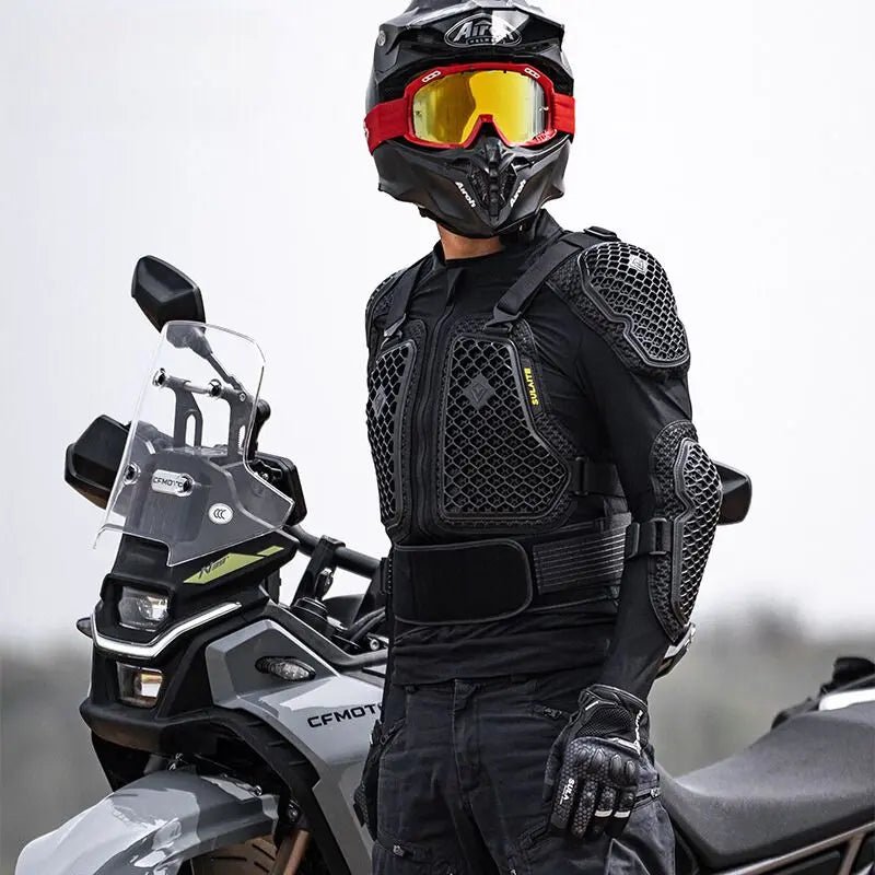 Gilet protection moto été Homologué - Safety Race™ - LE PRATIQUE DU MOTARD