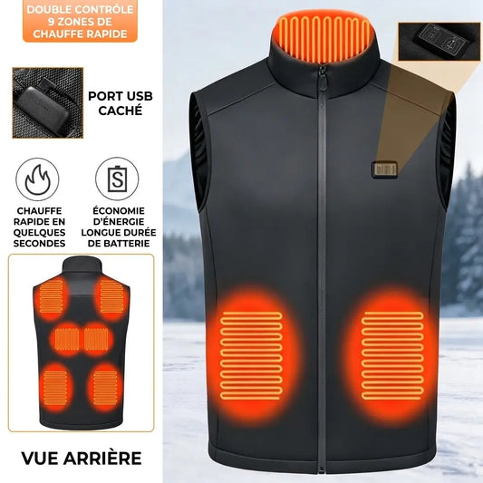 Motorcycle Heated Vest - 8 zones