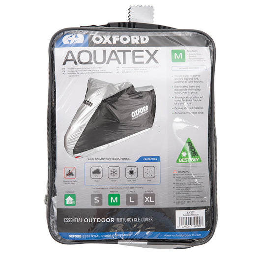Housse moto Aquatex - trous antivol pour chaîne
