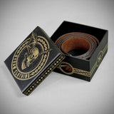 Ceinture Cuir Moto Brotherhood™ | Guitar Pick Holder™ HYRAW - LE PRATIQUE DU MOTARD