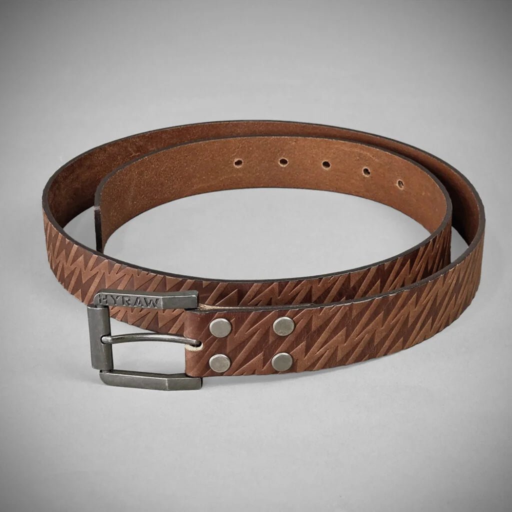 Ceinture Cuir Moto Brotherhood™ | Guitar Pick Holder™ HYRAW - LE PRATIQUE DU MOTARD