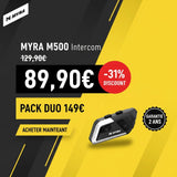 Intercom de casque Moto | R - COM™ – Bluetooth 5.3, Hi - Fi & Portée 500 m - LE PRATIQUE DU MOTARD