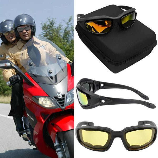 Lunette de moto avec verre de nuit interchangeable - LE PRATIQUE DU MOTARD