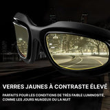 Lunette de moto avec verre de nuit interchangeable - LE PRATIQUE DU MOTARD