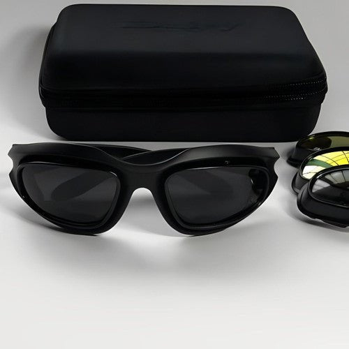 Lunette de moto avec verre de nuit interchangeable - LE PRATIQUE DU MOTARD