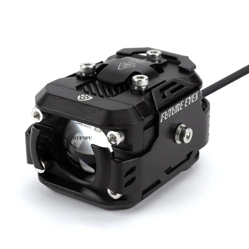 Phare Additionnel moto LED - Interrupteur Sans fil - LE PRATIQUE DU MOTARD