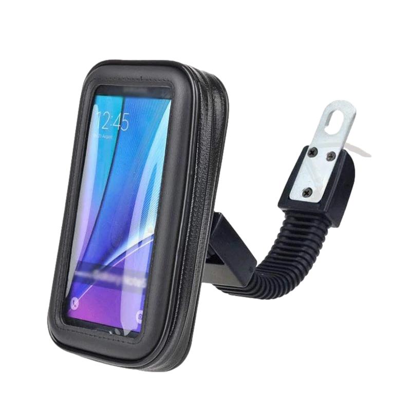 Support de Téléphone Moto Étanche - AquaShield Pro - LE PRATIQUE DU MOTARD