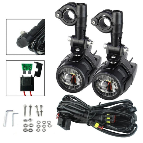 Kit Lumière LED RGB Pour Voiture, Moto, VTT | 4 Bandes Néon 36 LED Télécommande