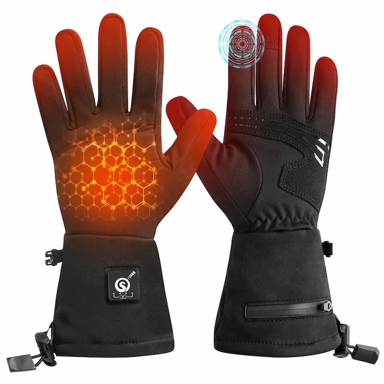 Gants Chauffants Hiver Vélo - ESKER™ - LE PRATIQUE DU MOTARD