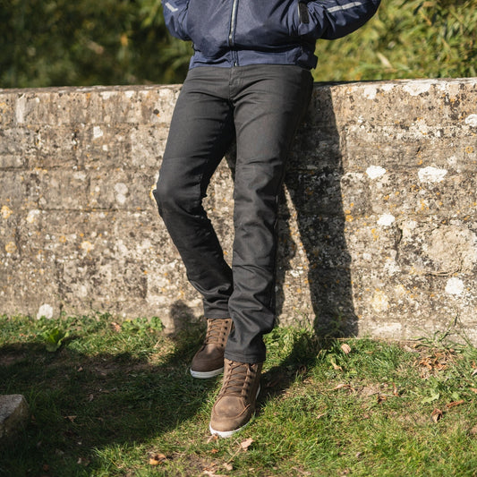 Jean Moto Homme Slim Noir - Homologué CE AA | Original Approved Oxford
