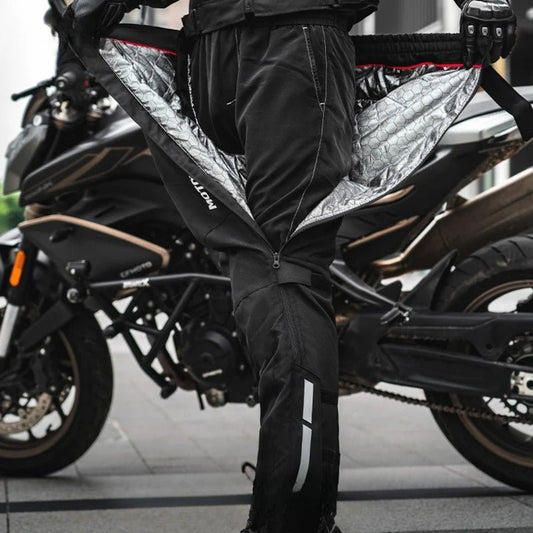 Surpantalon Moto Hiver Chauffant & Étanche | AURORA™ - LE PRATIQUE DU MOTARD