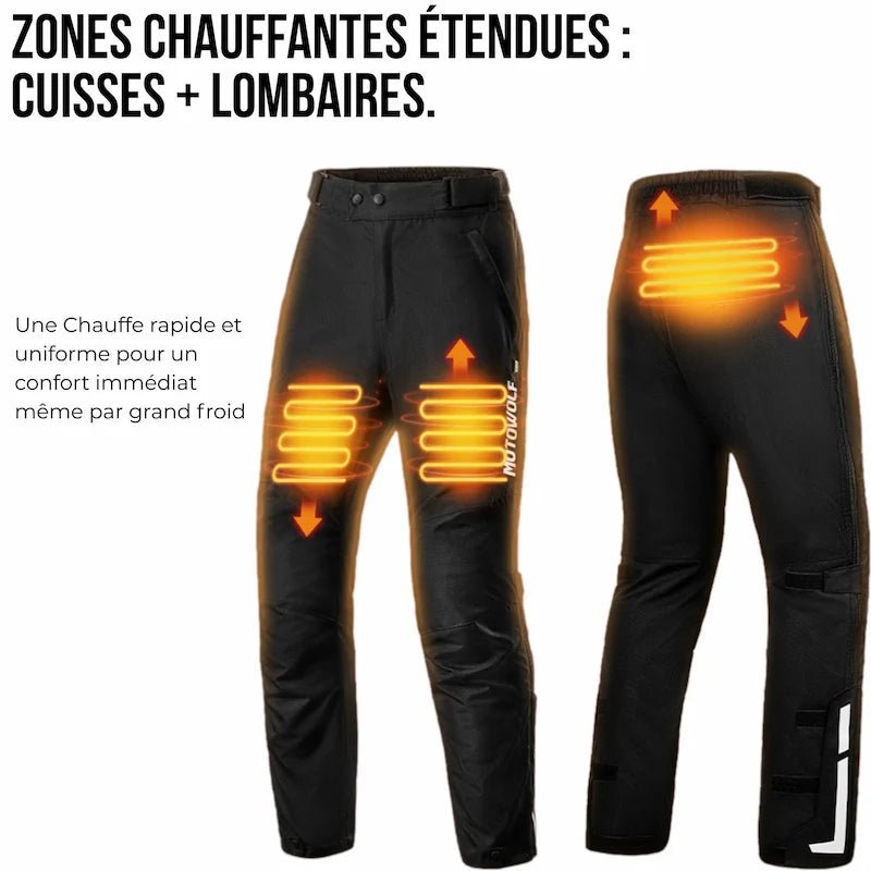 Surpantalon Moto Hiver Chauffant & Étanche | AURORA™ - LE PRATIQUE DU MOTARD