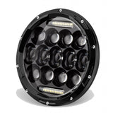 Phare LED moto Fighter2 – Le style custom en version extra-plate