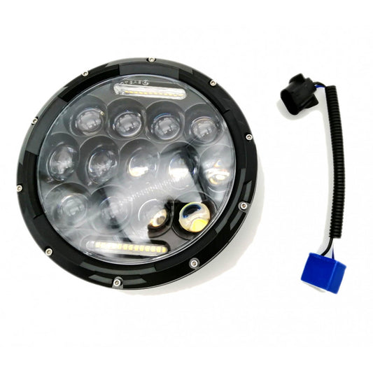 Phare LED moto Fighter2 – Le style custom en version extra-plate