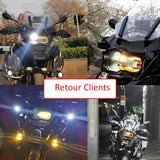 Grille de Protection pour phares moto BMW R 1250 GS / Adventure - LE PRATIQUE DU MOTARD
