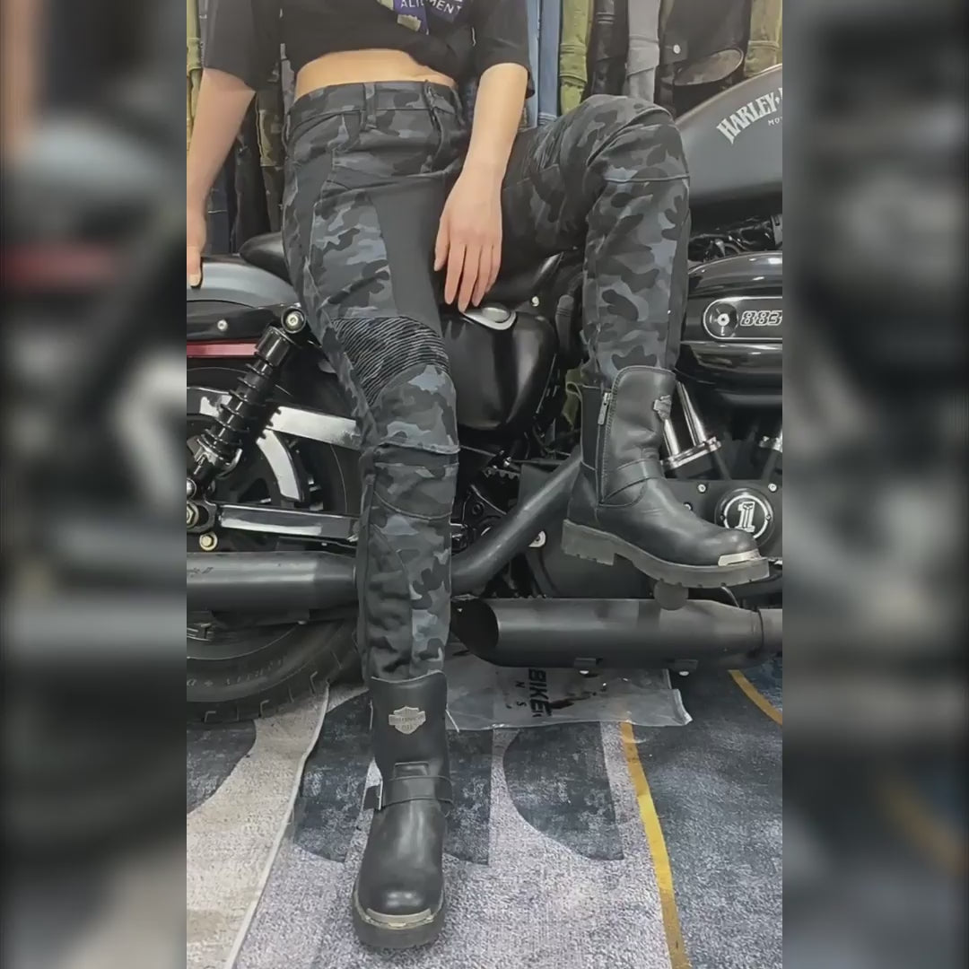 Pantalon Moto Femme Été Ventilé – LOONGBIKE™ ShadowRider