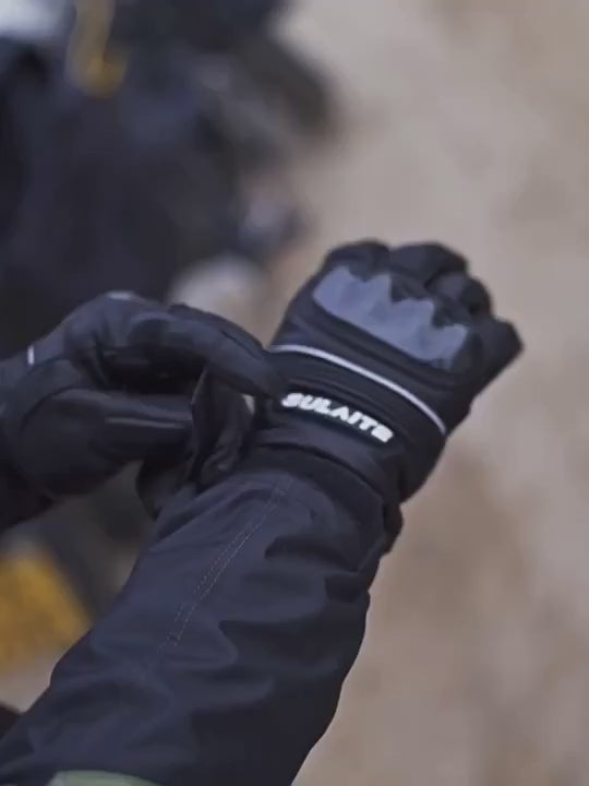 Ensemble veste et pantalon de pluie moto réfléchissants