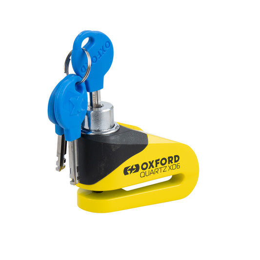 Oxford Quartz XD6 — Bloque-Disque Moto Compact Ø6 mm