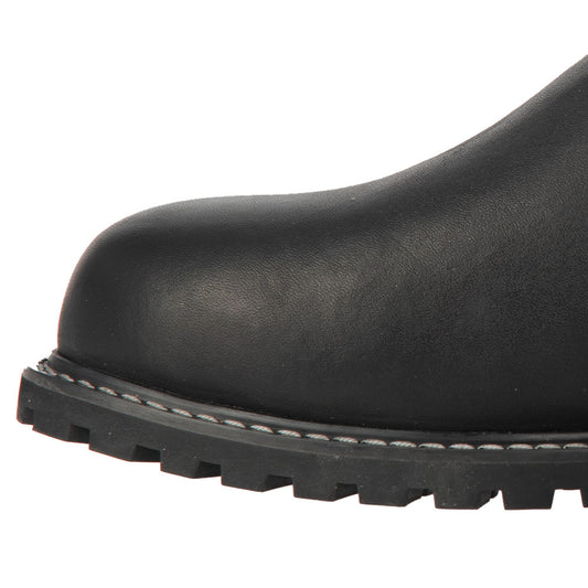 Bottes Moto Femme Cuir Oxford Sofia — Imperméables, Noir