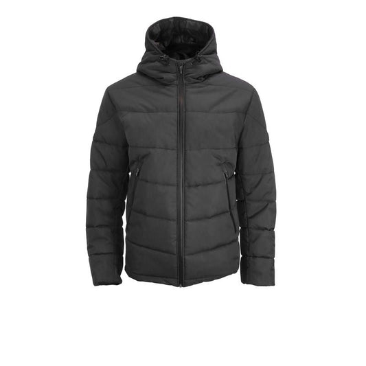 Veste Moto Nylon Déperlant Double Couche Homme Harisson Suburban Noir CE - LE PRATIQUE DU MOTARD