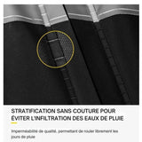 Surbotte pluie moto - RainMaster™ Noir - LE PRATIQUE DU MOTARD