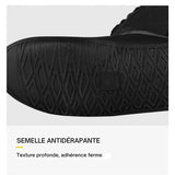 Surbotte pluie moto - RainMaster™ Noir - LE PRATIQUE DU MOTARD