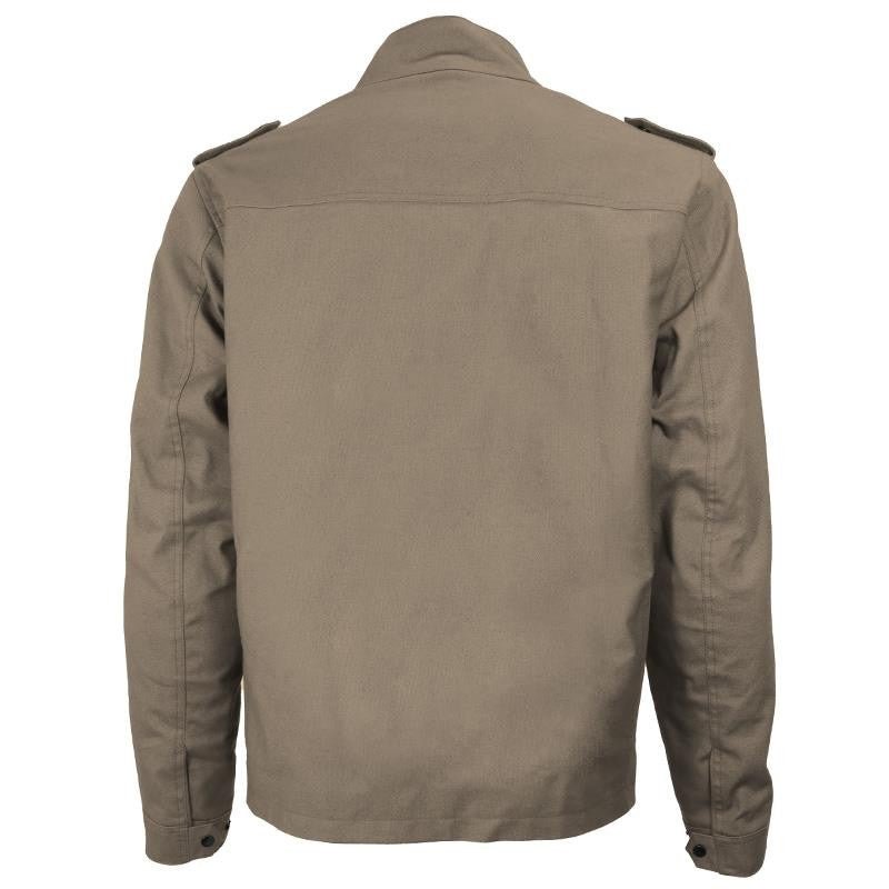Sur - chemise Moto Coton Canvas Homme Harisson Sahara Sable CE - LE PRATIQUE DU MOTARD