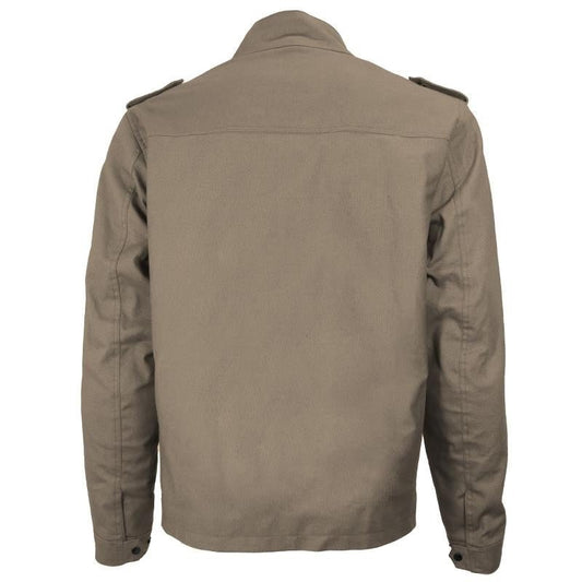 Sur - chemise Moto Coton Canvas Homme Harisson Sahara Sable CE - LE PRATIQUE DU MOTARD