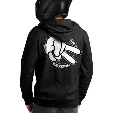 collection sweat a capuche motard