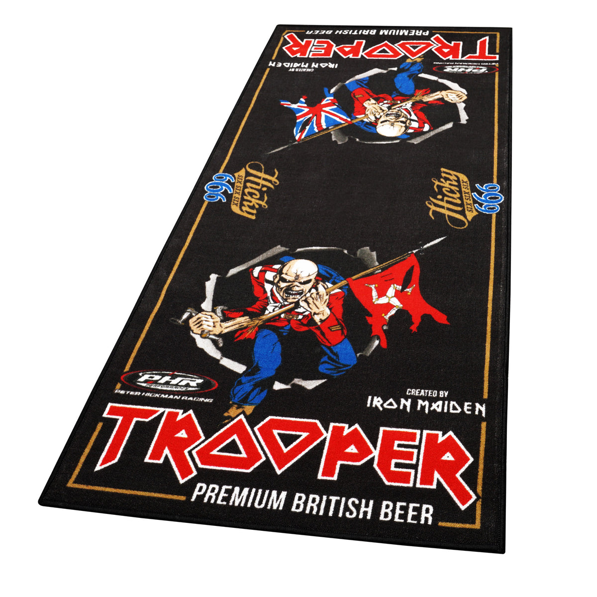 Tapis environnemental moto Hickman 190x80cm pour garage, atelier et paddock
