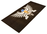 Tapis environnemental moto American Eagle 190x80cm pour garage, atelier et paddock
