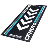 Tapis environnemental moto CFMoto 190x80cm pour garage, atelier et paddock