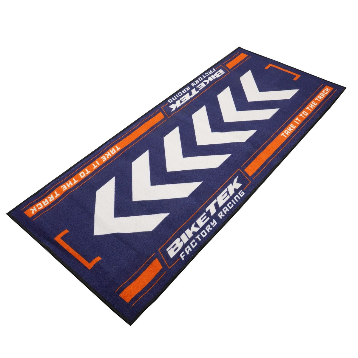 Tapis de sol moto Tapis de Sol Moto Orange 190x80cm — Garage & paddock moto