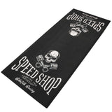 Tapis de sol moto Tapis de Sol Moto Speed Shop 190x80cm — Garage & paddock moto
