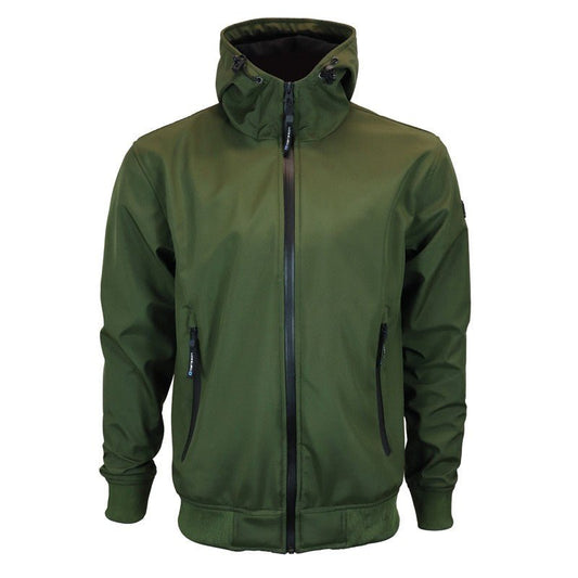 Veste Moto Softshell Léger Homme Harisson Carpenter Kaki CE - LE PRATIQUE DU MOTARD
