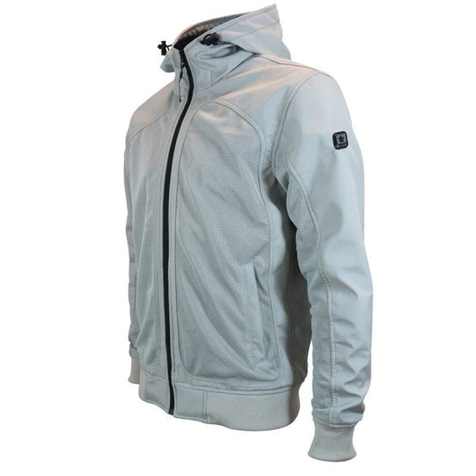 Veste Moto Mesh Ventilé Homme Harisson Carter Grise CE - LE PRATIQUE DU MOTARD