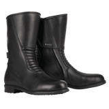 Bottes Moto Femme Oxford Valentina — Cuir Imperméable CE, Noir