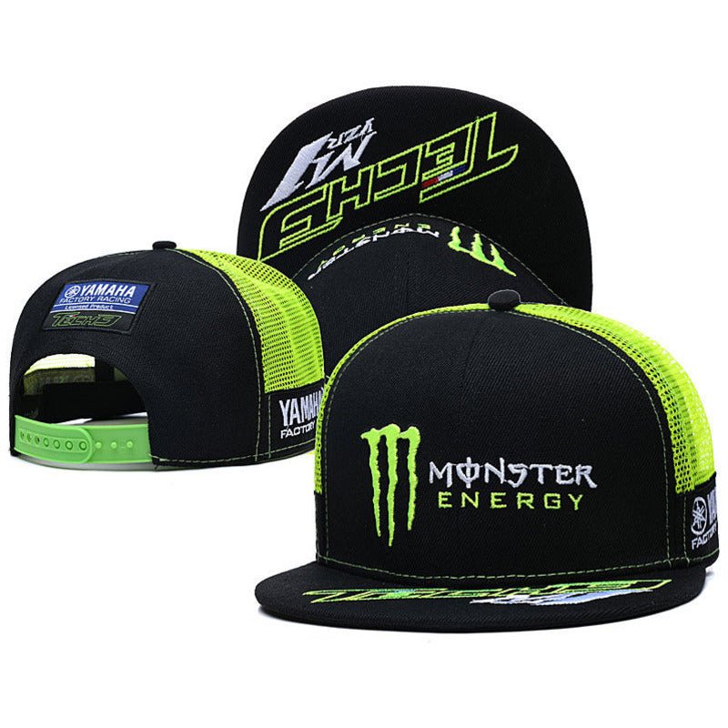 Casquette Monster Yamaha TECH 3 - Plate - LE PRATIQUE DU MOTARD