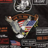 Gilet cuir biker MC - LE PRATIQUE DU MOTARD