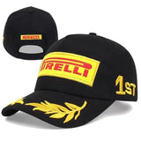 Casquette Pirelli Noir - LE PRATIQUE DU MOTARD