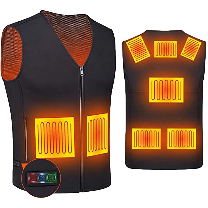 Gilet Chauffant Moto - 8 zones - LE PRATIQUE DU MOTARD