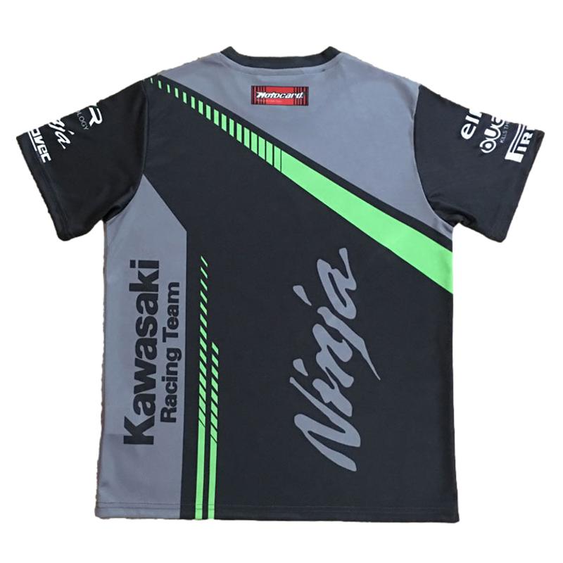 T-Shirt Kawasaki Racing Team - LE PRATIQUE DU MOTARD